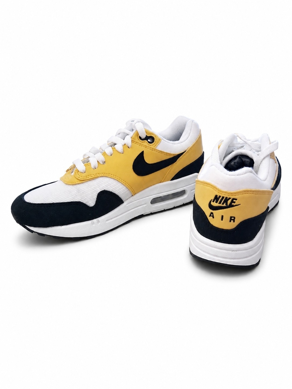 Nike Air Max 1 '87 Saturn Gold Black Women's Size 8 Sneakers Running Shoes Retro - Picture 2 of 12